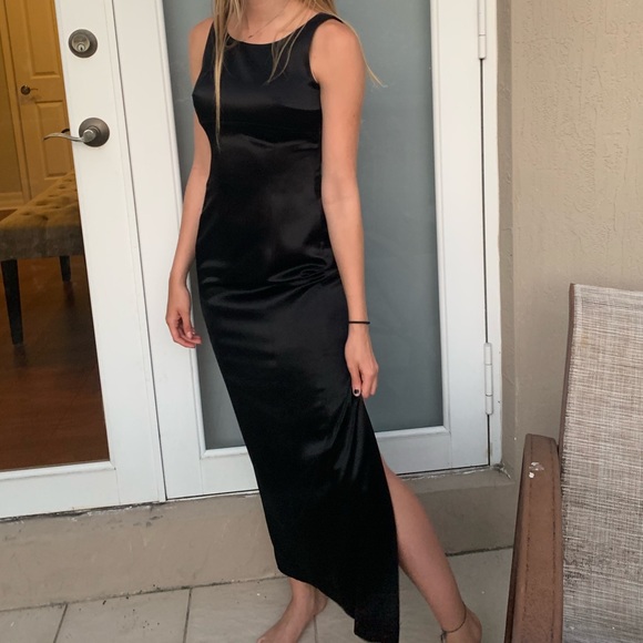 Black tahari long dress! - Picture 5 of 6